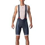 CASTELLI 4522003-424 Competizione Kit BIBSHORT Belgian Blue/White-Silver Pantaloncini S