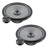 Hertz K 165 - Sistema audio per auto a due vie da 165mm 300W (2 Woofer + 2 Tweeter)