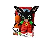 Giochi Preziosi Coppia Bing 25 cm con orecchie scorrevoli e flop 19 cm, morbido peluche da portare sempre con te a partire da 0 mesi, multicolore, BNG43000