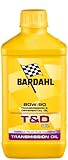 Bardahl - T&D 80W90, Lubrificante per Trasmissioni e Differenziali, Olio Trasmissione, Olio per Trasmissione Manuale, 1 Litro