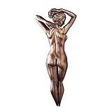 Design Toscano DB383055 Scultura Murale Bellezza Senza Tempo, Bronzo