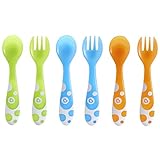 Munchkin 6 Multi Coloured Forks & Spoons