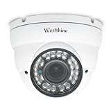 WESTSHINE 1080P Sicurezza AHD Dome Camera, 2.0MP 2.7mm-13.5mm Vari-Focale Dome Camera Lens,TVI/CVI/AHD/CVBS IR-CUT 36 IR Led 100ft Visione notturna Indoor Indoor Camera (Varifocal 2MP)