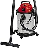 Einhell, Secco e bagnato, Tc-Vc 1820 S Bidone Aspira Solidi E Liquidi (1250 W, Depressione 180 Mbar, Vano 20 L, ‎Rosso