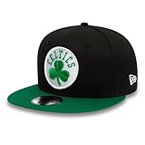 New Era Boston Celtics NBA Essential Nero Verde 9Fifty Berretto Snapback Regolabile