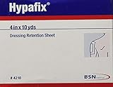 BSN medical Hypafix, Benda Adesiva di Ritenzione per Medicazioni, in TNT Poroso e Conformabile, Ipoallergenico, Non Sterile ma Sterilizzabile, Misure 10 cm x 10 m, 1 unità