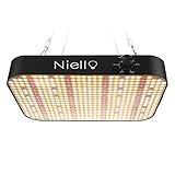 Niello Lampada per piante a LED, 600w con 588 LED coltivano la luce per piante da interno, luce per piante a spettro completo con funzione ghirlanda dimmerabile per VEG, fiori