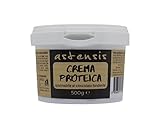 ASTENSIS, Crema Proteica al Cioccolato Fondente, 500g. Crema Spalmabile Cioccolato Fondente con Proteine. Senza Zucchero e Senza Olio di Palma