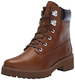 Timberland Carnaby Cool 6in, Stivali alla Moda Donna, Rust Full Grain, 37.5 EU Larga