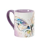 Enesco Izzy and Oliver - Tazza a forma di farfalla, 10,5 cm H