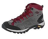 Brütting, Mount Bona High, Scarpe da Arrampicata Alta, Unisex - Adulto, Grigio Bordeaux, 38 EU