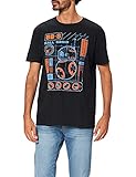 Star Wars 7870-t-shirt-pop Tees 42 BB-8 Blueprint-l T-Shirt, Nero, Taglia Unica Uomo