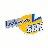 Adesivo/emblema LeoVince SBK/adesivi in alluminio