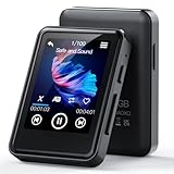 ZOOAOXO 64GB Lettore MP3 con Bluetooth 5.2, con 2.4" Touch Reattivo Screen, Altoparlante Integrato, Qualità del Suono HIFI, E-Book, Sveglia, Radio FM, Registratore Vocale, Inclusi gli Auricolari