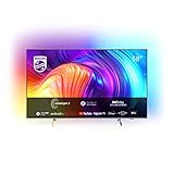 Philips 58PUS8507 58 pollici 4K smart UHD LED Android con Ambilight, Processore P5, Dolby Vision cinematografico e Suono Atmos, compatibile con Google assistant e Alexa, argento chiaro