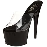 Pleaser - Ado701/C/B, Scarpe da Donna, (Transparent (Clear)), 37