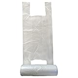 IMBALLAGGI 2000-20 Rotoli di Sacchetti di Plastica con Manici 22x50 cm - 110 Buste Ogni Rotolo per Un Totale di 2200 Sacchetti