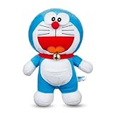 Peluche Doraemon risata, pupazzo 30 cm, per bambini