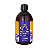 Absolute Aromas - Acqua di lavanda biologica certificata 500 ml, pura, naturale, nutriente e idratante, adatto a tutti i tipi di pelle