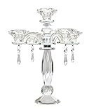 Amlong Crystal Candelabro in cristallo a 5 bracci