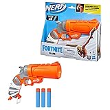 Nerf Fortnite Flare, Blaster con dardi, con Caricamento dei dardi ad Apertura Completa, 3 dardi AccuStrike Mega, Dotato di Impugnatura di armamento