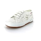 SUPERGA 2750 MACRAMEJ, Sneaker, Bambine e ragazze, Bianco (White 901), 34 EU