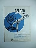 Geloso 1933-1969. Microfoni dinamici, radiomicrofonoÂ… Catalogo