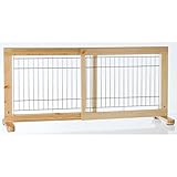 Trixie 3944 - Cancelletto per cani, Legno di pino, 65-108 × 50 cm