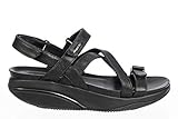 MBT Sandalias de mujer Kiburi Negro