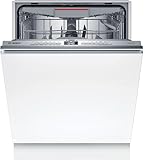 Bosch Elettrodomestici SMV4ECX21E Serie 4, Lavastoviglie da incasso a scomparsa totale, Home Connect, EfficientDry, InfoLight, Programma Preferito, 60 cm