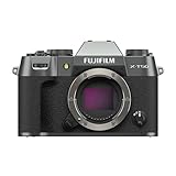 Fujifilm X-T50 Fotocamera Digitale Mirrorless 40MP, Sensore X-Trans CMOS 5 HR, Stabilizzatore IBIS, Filmati 6.2K 30p, Mirino EVF, Schermo LCD 3" tiltabile, Antracite