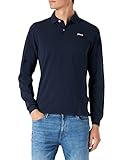 Schott NYC Psjames2ml Polo, Navy, M Uomo