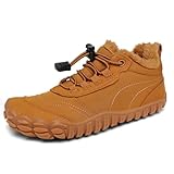 Bambini Barefoot Scarpe Invernali Doposci Antiscivolo Impermeabili Comode con Imbottitura Calda Scarpe Inverno GR.29