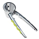 iwobi Schiaccianoci Acciaio Inox,Schiaccianoci con Manico in Silicone per Noce, Pistacchi, Mandorle, Pecan