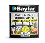 Bayfar, Gruppo Sammarro Smalto ferromicaceo antiruggine grigio antracite da 2,5 Litri