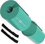 RPM Power Barbell Pad - Imbottitura per Bilanciere, Sollevamento Pesi, Squat, Hip Thrust e Affondi, Protezione Imbottita in Schiuma, Azzurro Acqua