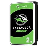 SEAGATE ST2000DM008 BARRACUDA - Unità disco interna, 2 TB, Velocità di rotazione 7200 giri/min, SATA da 6 Gbit/s, 3,5", Hard disk meccanico