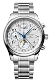 Longines Master Complications Automatic Chronograph Moonphase Stainless Steel Mens Watch L2.773.4.78