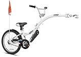 Weeride 86455, Bicicletta Rimorchio Copilot Ragazzo, Bianco, M