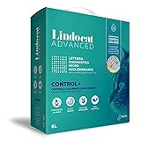 Lindocat Advanced Control Plus Lettiera Gatto diagnostica per malattie Gatto Naturale da 6 Litri