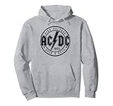 AC/DC - Rock & Roll Felpa con Cappuccio