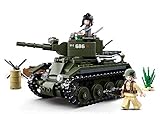 Sluban M38-B0686 - Set di costruzioni, Tanks with soldiers