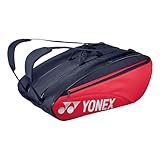 YONEX Team Racquet Bag 12 PCS Tennis Rosso - Blu