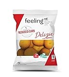 Feeling Ok Delicias vainilla-limón, 3 paquetes de 50 g