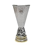 UEFA EUROPA LEAGUE Unisex Adulto El 45 mm Riproduzione Coppe in 3D Argento 45 mm