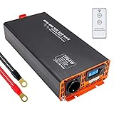 2000W/4000W 48V 220V/230V Inverter a Onda Sinusoidale Pura con Telecomandoler & Display a LCD per RV Truck Car