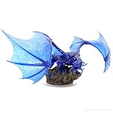 WizKids DandD Icons of The Realms: Sapphire Dragon Premium Figure