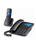 MOTOROLA C4201 Telefono Combo Fijo + DECT Negro