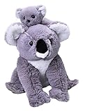 Wild Republic Mom And Baby Koala, Peluche Animali, Peluche Mamma E Cucciolo, Regalo Per Bambini, Imbottitura Realizzata Partendo Da Bottiglie Riciclate, 38 cm