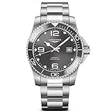 Longines HYDROCONQUEST Ceramic 41MM Orologio da uomo automatico subacqueo L37814766, Orologio subacqueo